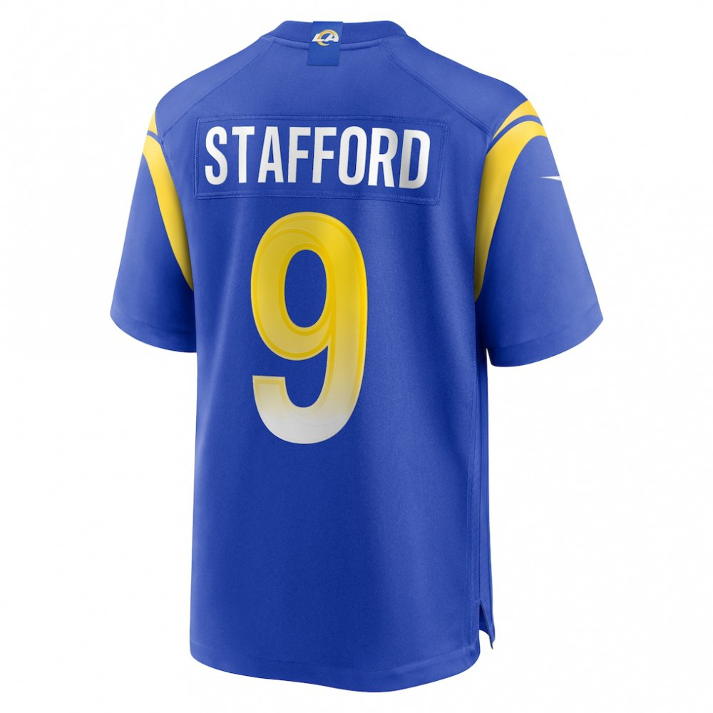 Matthew Stafford Los Angeles Rams Nike Youth Game Jersey - Royal-GridironStore